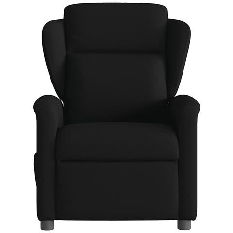 Poltrona Reclinabile In Tessuto Nero - Foto 3