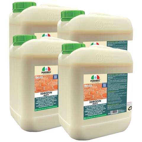 Idrofin Matt 5ltx4pz - Cera Per Pavimenti - Foto 1