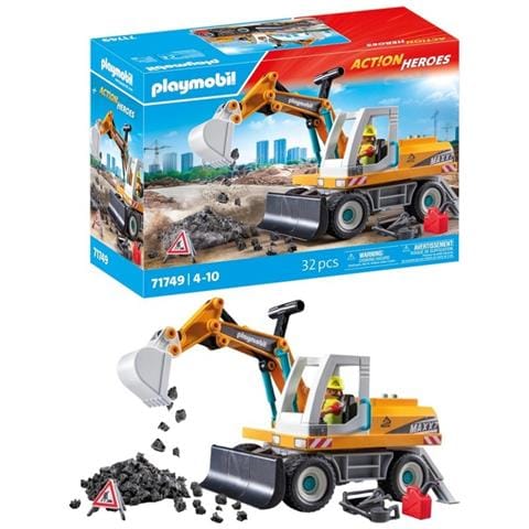 Plaumobil Action Heroes 71749 Escavatore - Foto 3