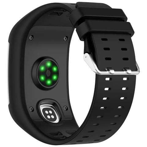 Cinturino Di Ricambio In Silicone Per Polar M600 Black - Foto 2