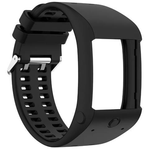 Cinturino Di Ricambio In Silicone Per Polar M600 Black - Foto 4