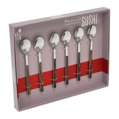 Sushi Moka Cucchiaini con manico wenge Made in Italy - Foto 3