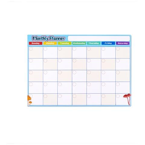 Lavagna Magnetica Da Frigorifero - Planner Mensile Riutilizzabile Per Organizzazione - Foto 2