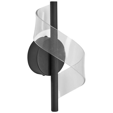 Lampada Da Parete A Led Sarela Metallo Nero - Foto 2