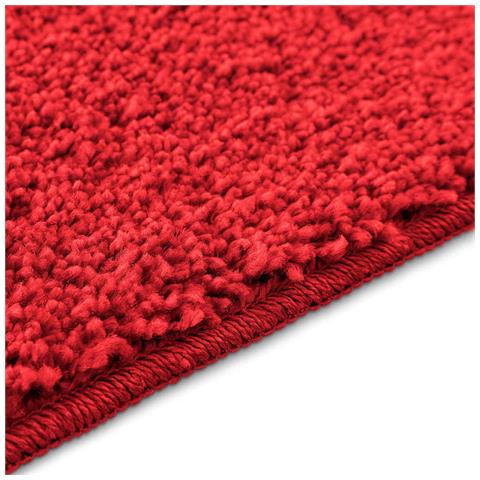 Tappeto da bagno 2 pcs Rosso 50 x 50 cm Polipropilene - Foto 9