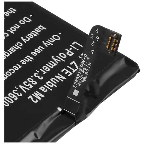 Batteria Di Ricambio Per Zte Nubia M2 Li-polymer 3,85v 3600mah 13,9wh - Foto 4