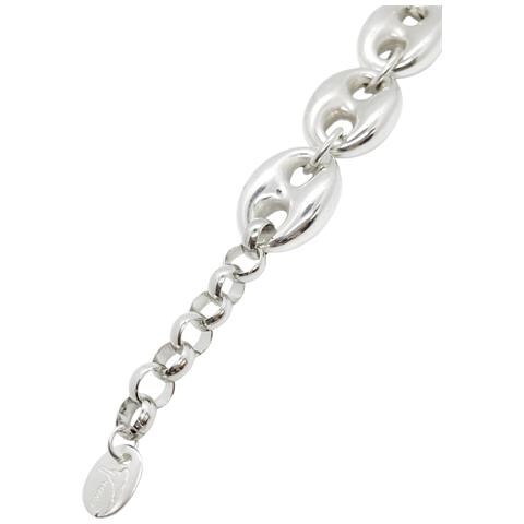 Bracciale In Corda Placcata Argento 3d - Foto 3