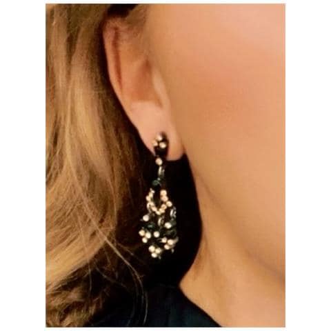 Ciondolo Lungo Multicristallo Sw E Argento 925 10µ T5 - Foto 3