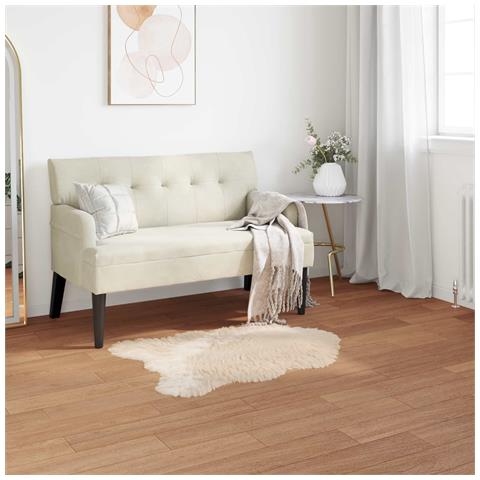 Tappeto Pecora Tafalla Beige 60 x 90 cm Poliestere - Foto 2