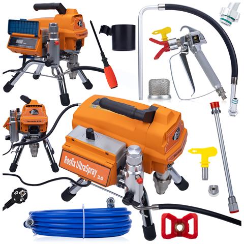 Pompa Airless Tornado Rt4 Ultraspray - Motore 3000w, 22mpa, 3,2l /min | Verniciatura Professionale, Interni Ed Esterni - Foto 1