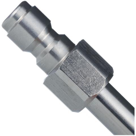 Lancia Alta Pressione 1/4"" 70cm - Angolata 30° | Max 250 Bar, 60°c | Compatibile Con, Lavor - Qualità E Durata - Foto 2