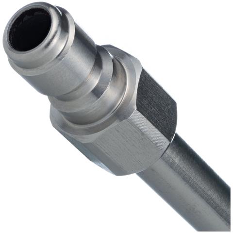 Lancia Alta Pressione 1/4"" 70cm - Angolata 30° | Max 250 Bar, 60°c | Compatibile Con, Lavor - Qualità E Durata - Foto 8