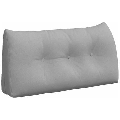 Cuscino per Schiena Grigio Nuvola 100 x 24 x 50 cm Tessuto - Foto 1