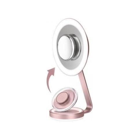 Specchio Cosmetico Professionale Doppio Con Luce Led E 2 Lati, - Foto 2