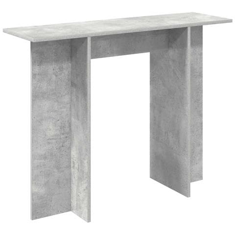 Tavolo consolle Grigio Cemento 100 x 30 x 75 cm - Foto 1