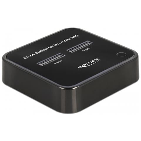 Docking Station M. 2 per 2 x M. 2 NVMe PCIe SSD con funzione di clonazione - Foto 1