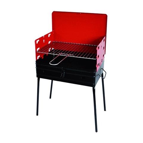 Barbecue a legna o carbone e griglia in acciaio richiudibile - Foto 5