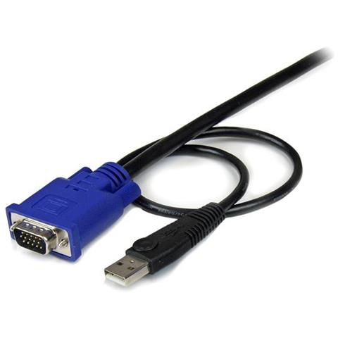 Cavo sottile KVM, VGA, USB, 2 in 1 - 3 m - Foto 3