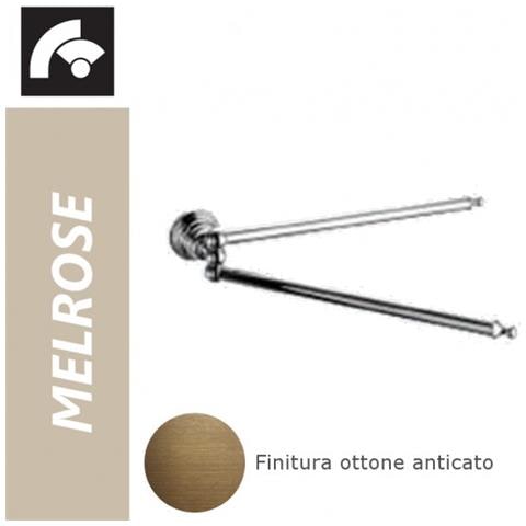 Fir Melrose Abme07b Porta Salviette Snodabile, Ottone Anticato - Foto 1