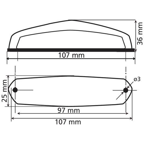 Fanale Posteriore Hirox 3 Funzioni - Foto 6