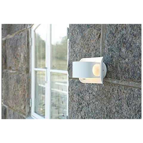 Belid Gekko - Applique Da Esterno 1 Luce Struttura Bianca, Attacco E27 - Foto 2