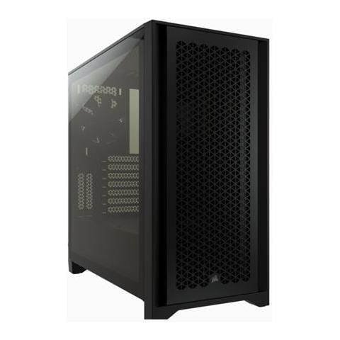 Case 4000D Airflow Midi Tower ATX / EATX / micro ATX / Mini-ITX 2 Porte USB 3.2 Colore Nero (Finestrato) - Foto 1