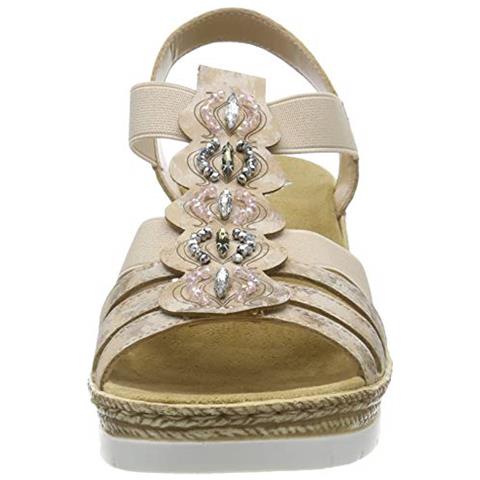 619b2-31, Sandali A Punta Chiusa Donna, Rosso (rosa 31), 42 Ue - Foto 4