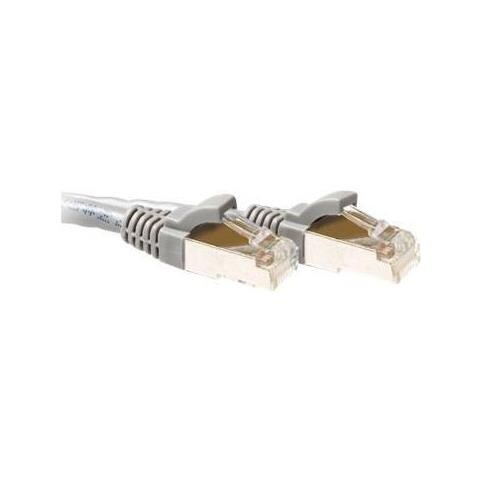 Cavo Patch Grigio Da 25 Metri Lszh Sftp Cat6a Antigroviglio Con Connettori Rj45. Cat6a S /ftp Lszh Sng Gy 25.00m (fb7 - Foto 2