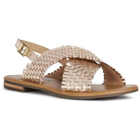 Geox D Sozy Plus D - Sandali Donna Comodi E Leggeri In Pelle - Foto 2