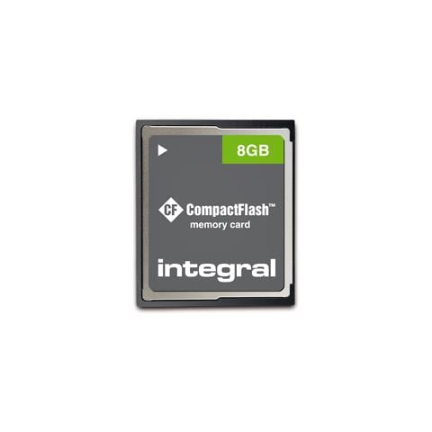 8GB CF, CompactFlash, 0 - 60 °C, Nero, Grigio - Foto 1