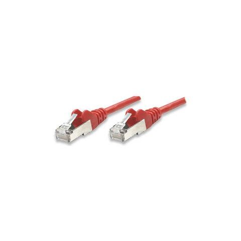 Cat6, UTP, 2x RJ-45 Male, 0.5m, Red - Foto 2