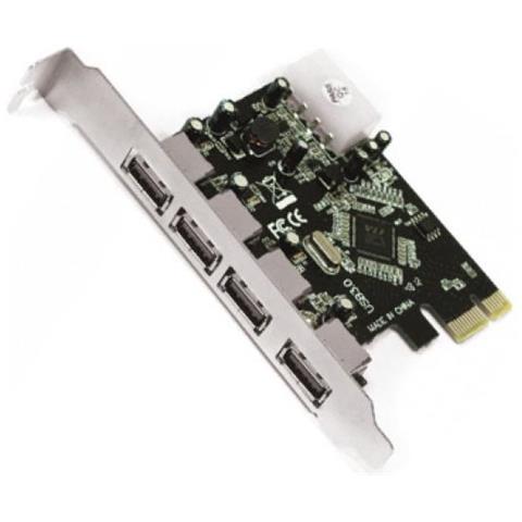 APPPCIE4P, PCIe, USB 3.0, Full-height, Windows 7 Home Basic, Windows 7 Home Basic x64, Windows 7 Home Premium, Windows 7 Home Premium x64, , Nero, Argento - Foto 2