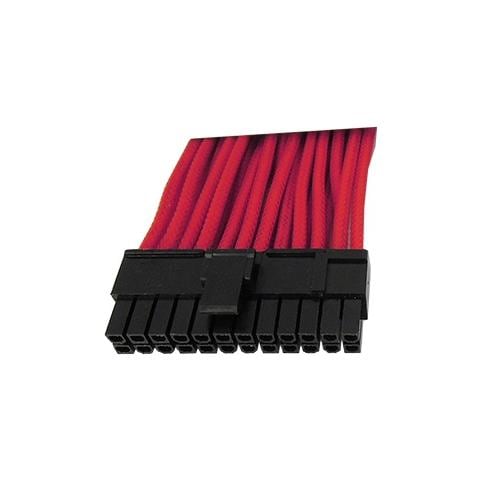 CA-24P-04, Maschio / femmina, ATX (24-pin) , ATX (24-pin) , Dritto, Dritto, Nero, Rosso - Foto 1