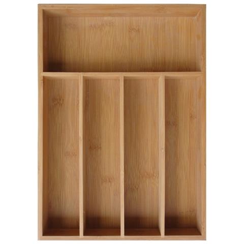 Kh-1222 Organizzatore Per Cassetti Per Posate In Bambù - Foto 5