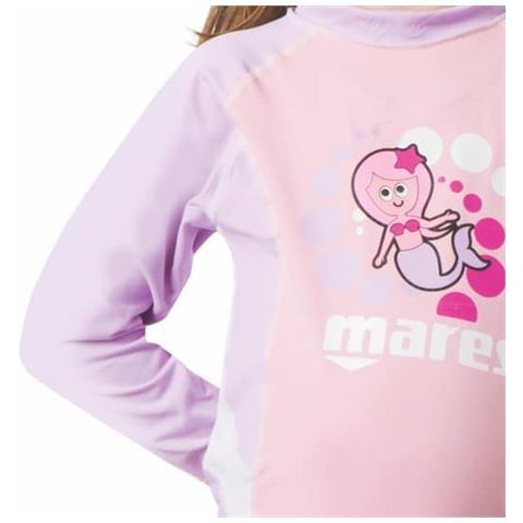 Rash Guard Manica Lunga Bambina Rosa M - Foto 3