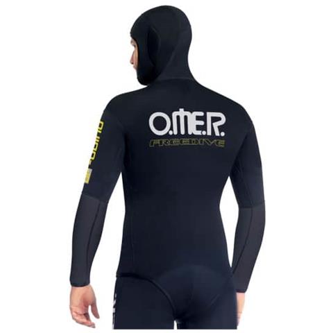 Omer Umberto Pelizzari Up-w8 Giacca Uomo Odino 5 Mm Nero M - Foto 2