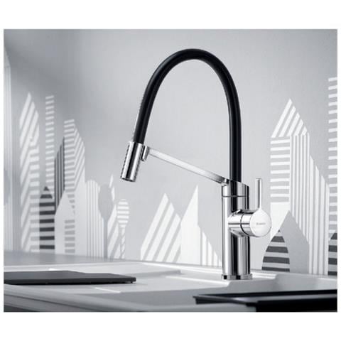 Miscelatore Lavello Con Doccetta Grigio Lava - 524813 - Foto 1