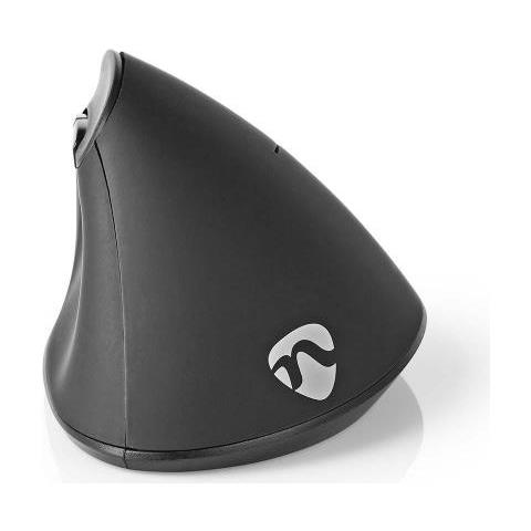 Mouse Ergonomico Senza Fili Per Destrorsi A 1600 Dpi Con 6 Pulsanti, Nero - Foto 1