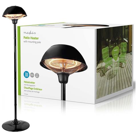 Lampada Riscaldante Stufa Infrarossi Esterno Fungo Terrazza 1500 Watt - Foto 1