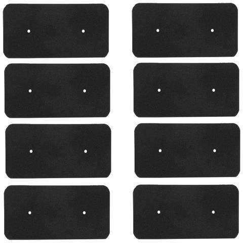 Filtri Per Asciugatrice Hoover Candy 40006731 Confezione Da 8 Nero - Foto 1