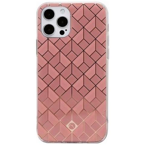 Cover Per Iphone 12 / 12 Pro Saint Germain Con Motivi 3d, Rosa - Foto 1