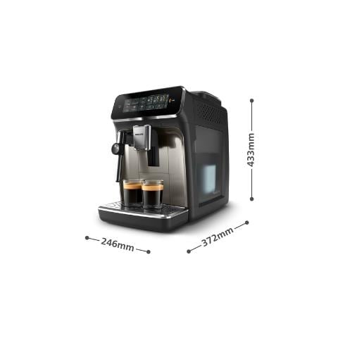 Macchina caffe automatica EP3321/40 Serie 3300 Superout, 1,8 L, Colore Nero - Foto 2