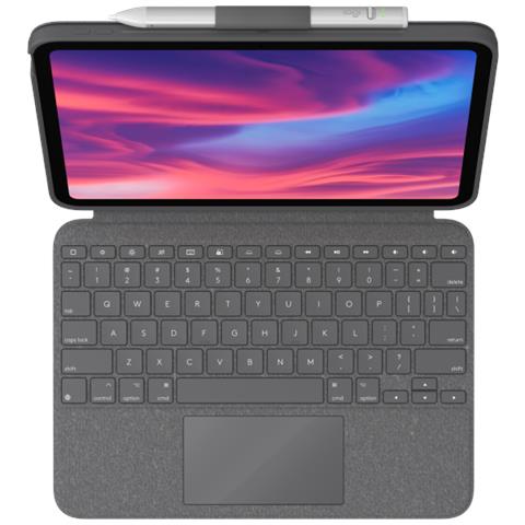 Tastiera Docking 920-011441 (Layout Inglese) Colore Grigio - Foto 2