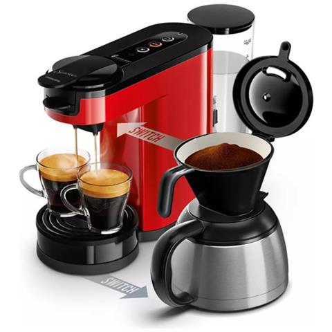 Macchina Da Caffè A Cialde Rosse Da 1 Bar 1450w - Hd6592.85 - Foto 1