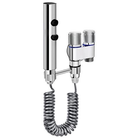 Spruzzatore Per Wc Con Aumento Della Pressione Con Supporto E Due Modalità Silver - Foto 1