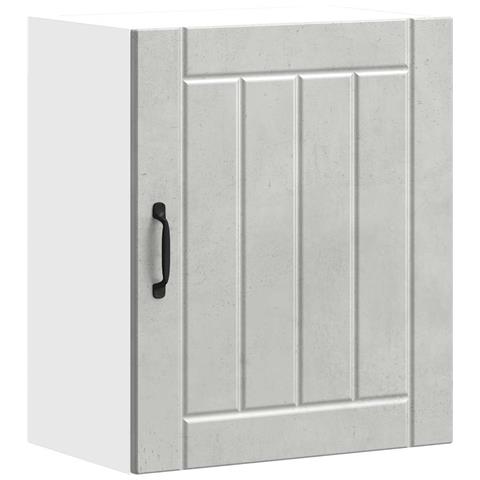 Pensile Da Cucina Lucca Grigio Cemento In Legno Multistrato - Foto 2