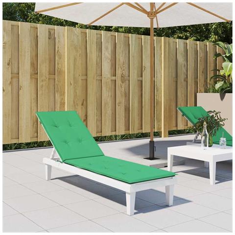 Cuscino Per Sdraio Verde (75+105) x50x4 Cm - Foto 8