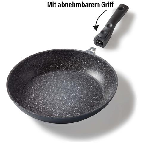 Padella Made In Germany, Nero (maniglia Rimovibile), 28 Cm - Foto 2