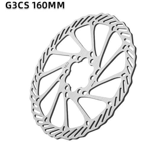 07-g3cs Rotore Freno A Disco In Acciaio Inossidabile 160mm - Argento - Foto 1