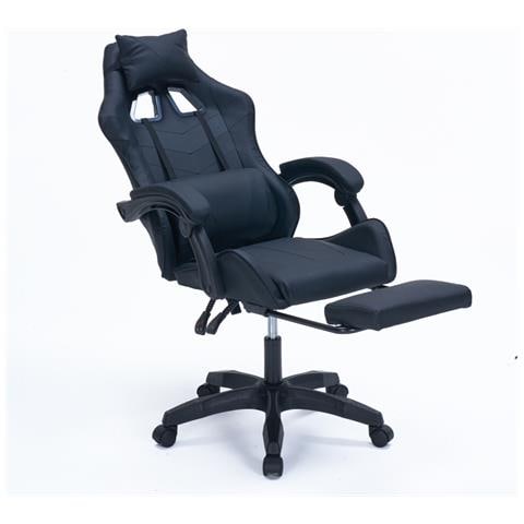 Altair Sedia Da Gioco Ergonomica Reclinabile Nera - Foto 1